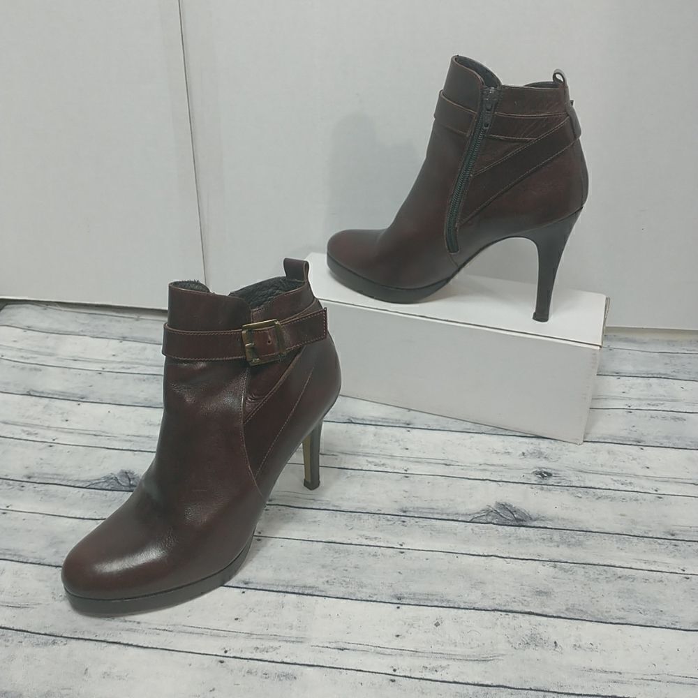 Boots Booties Jonak Brown Size 38 US 7-7.5